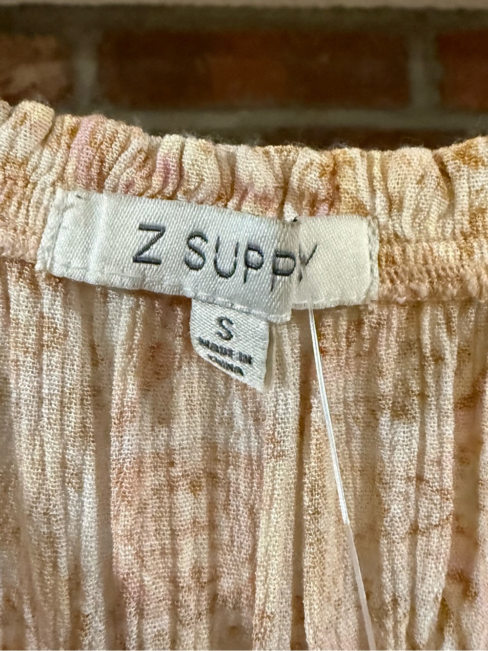 Z SUPPLY Floral Gauze Tiered Button-Front Mini Dress - Picture 5 of 6